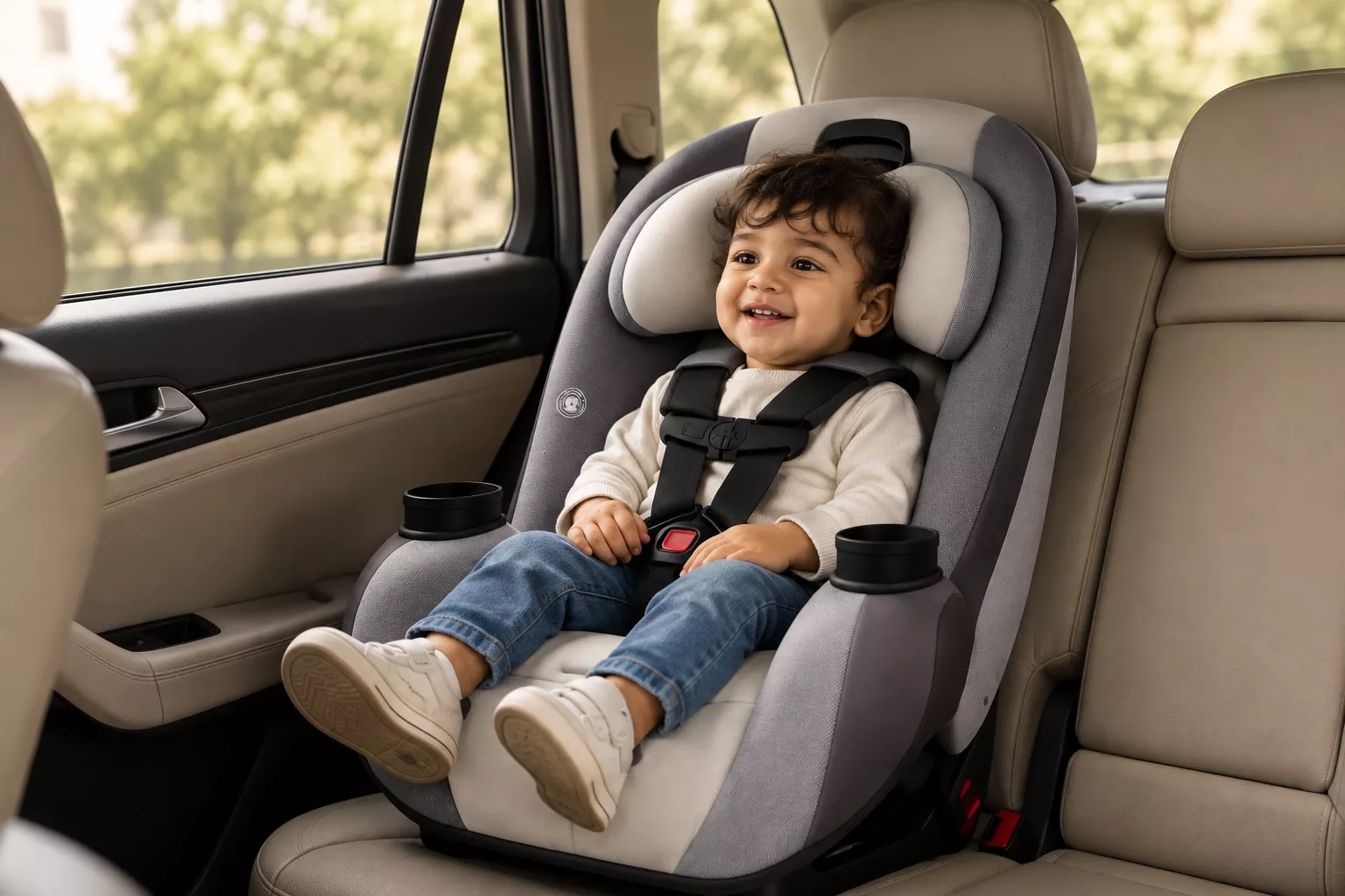 Premium Baby Car Seat 3D model