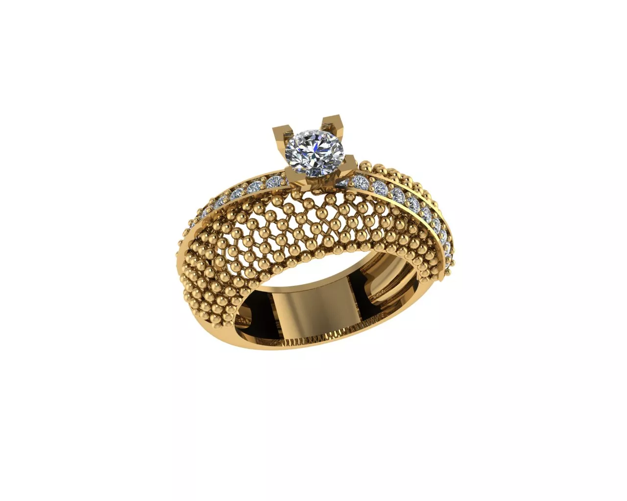 Rings 3D print model