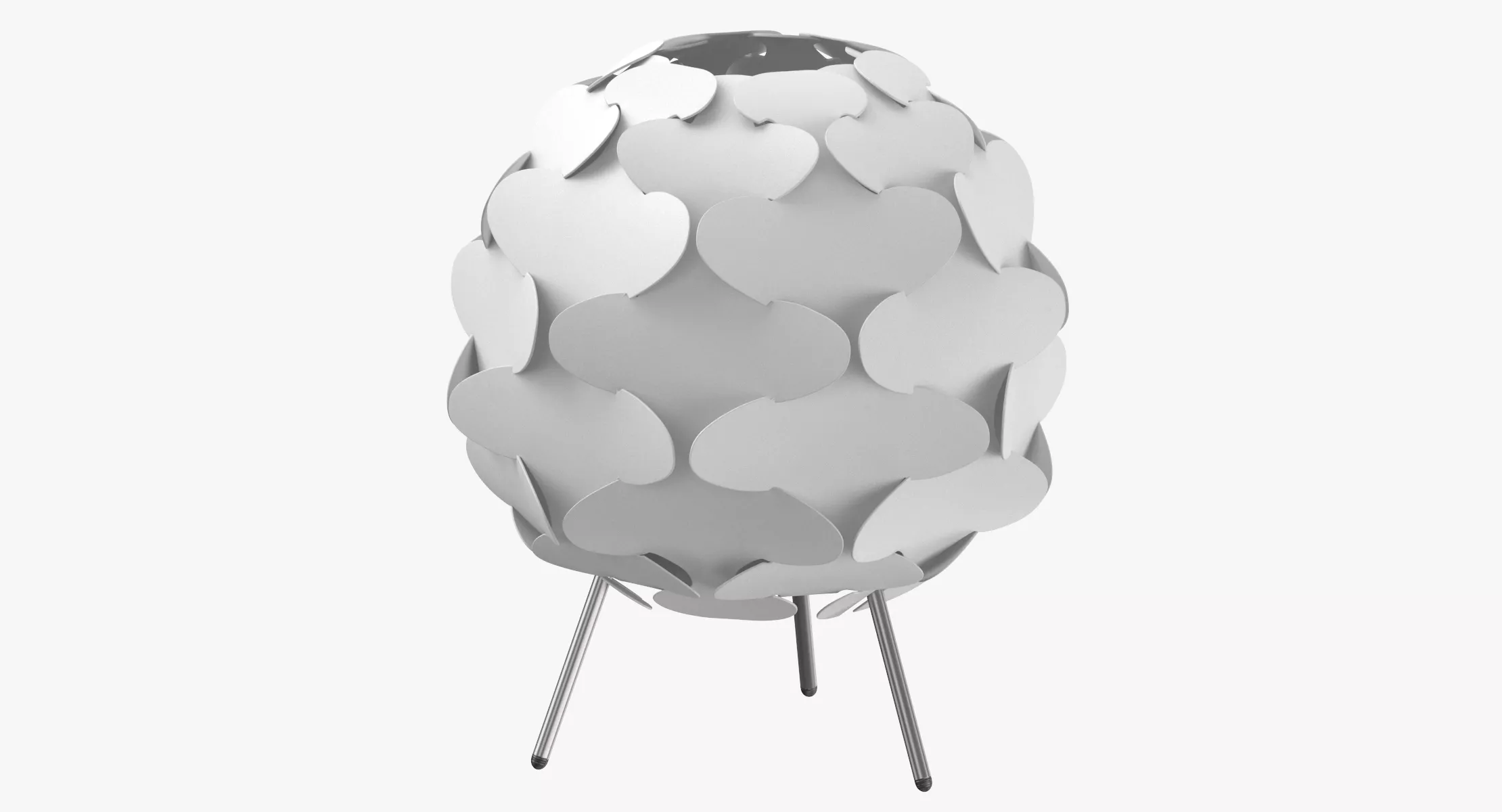 Scandinavian Table Light - Off 3D model