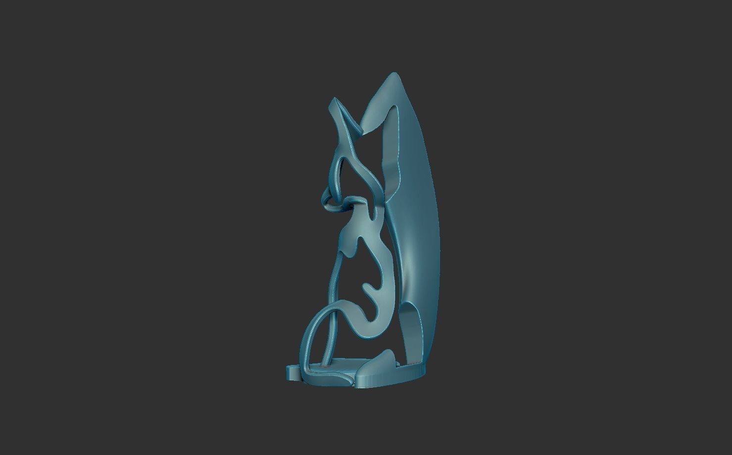 3d Printable Fox 3D model 3D printable | CGTrader