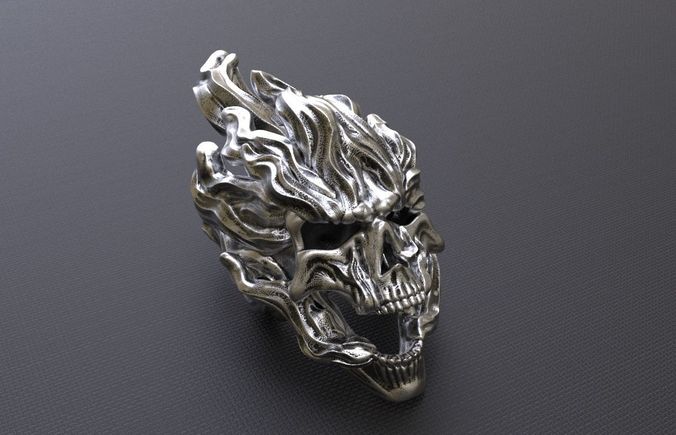 3d Printable Skull Pendant  3D print model