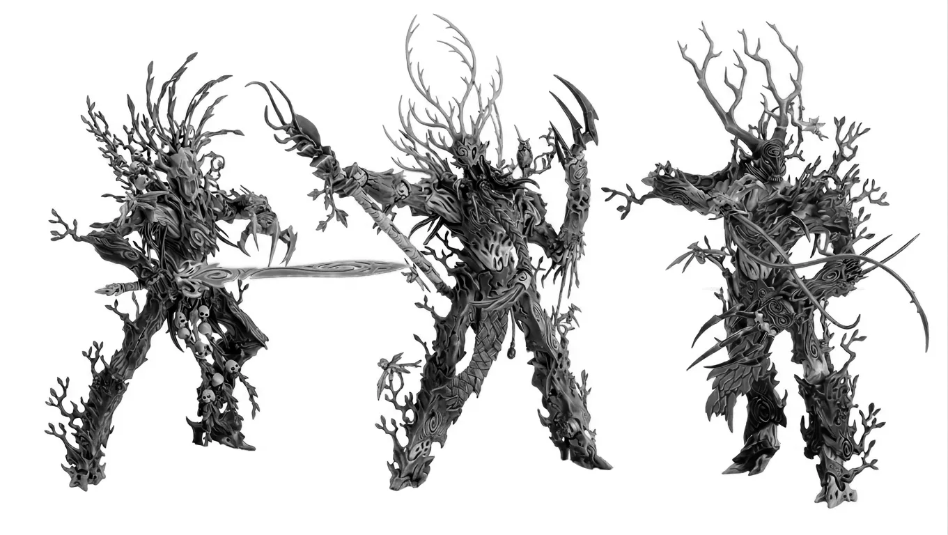 Treelord Spirit of Durthu Treelord Ancient 3D print model