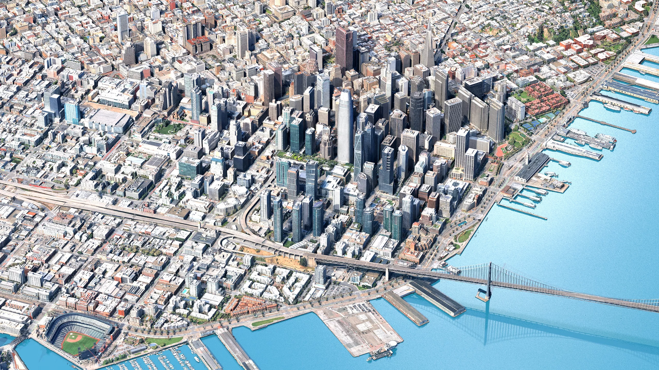 San Francisco 3D Scan City USA 3D model