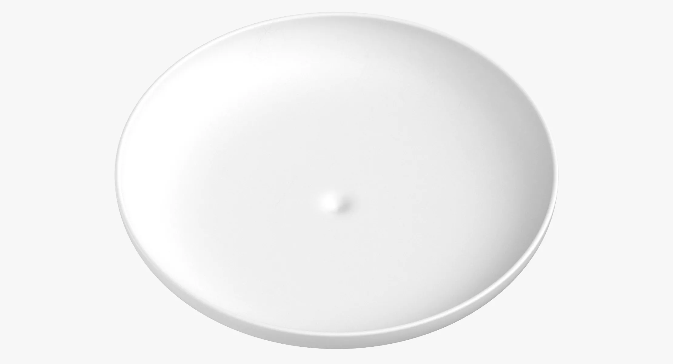 Modern Tableware Salad Plate 3D model
