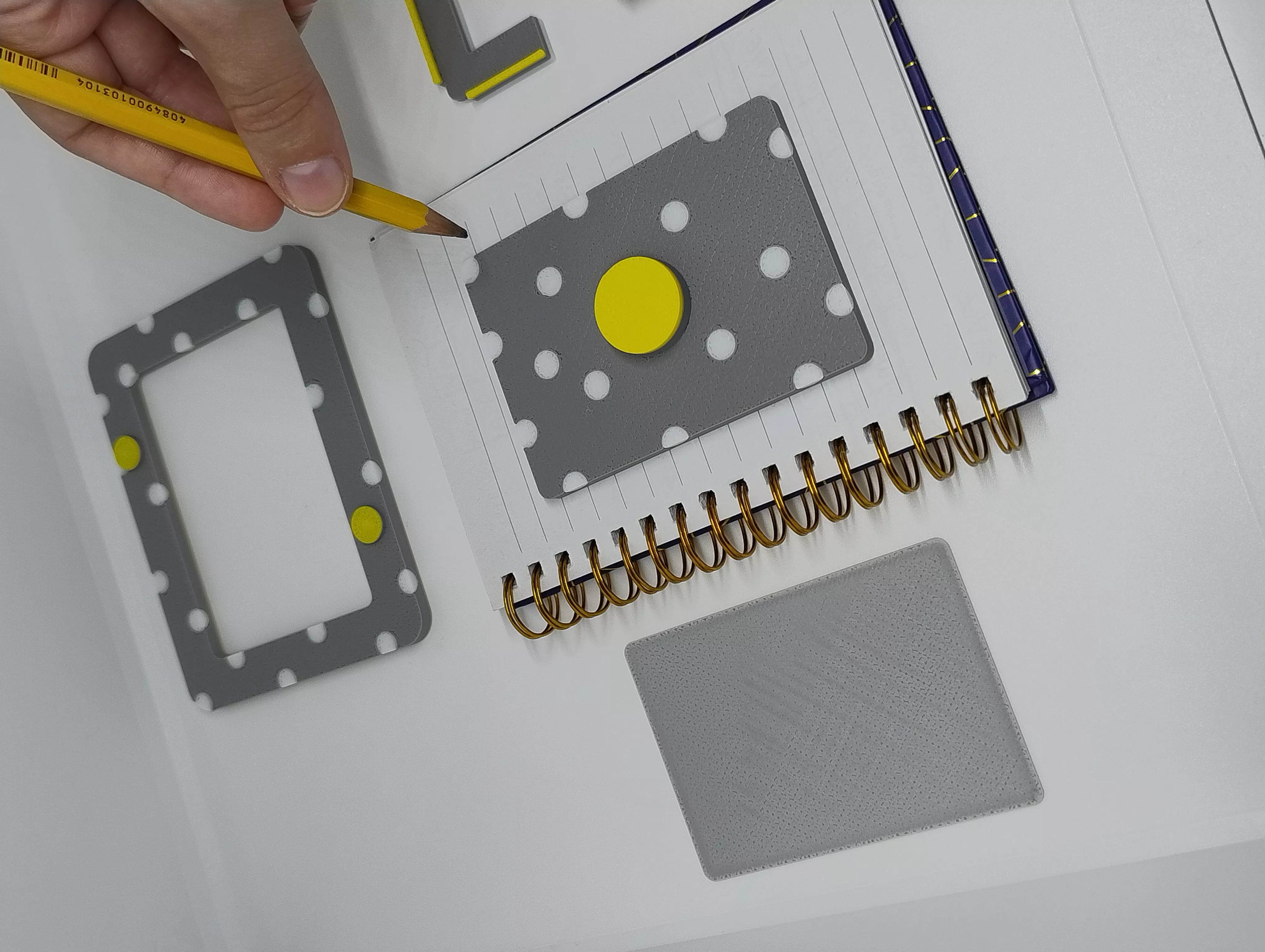 ACEO and TCG card Cutting Kit 3D print model