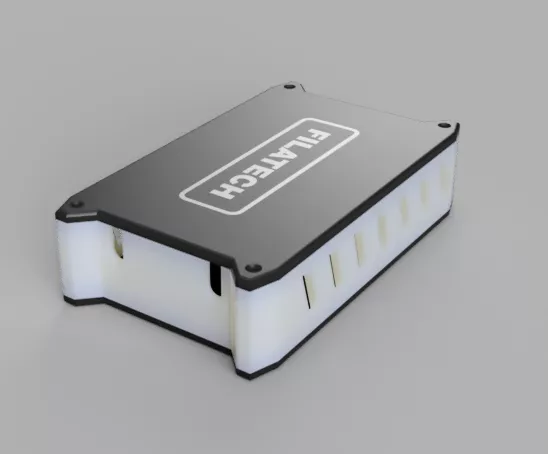 FPV Goggles Battery Mounting Case Customizable Parametric Design 3D print model