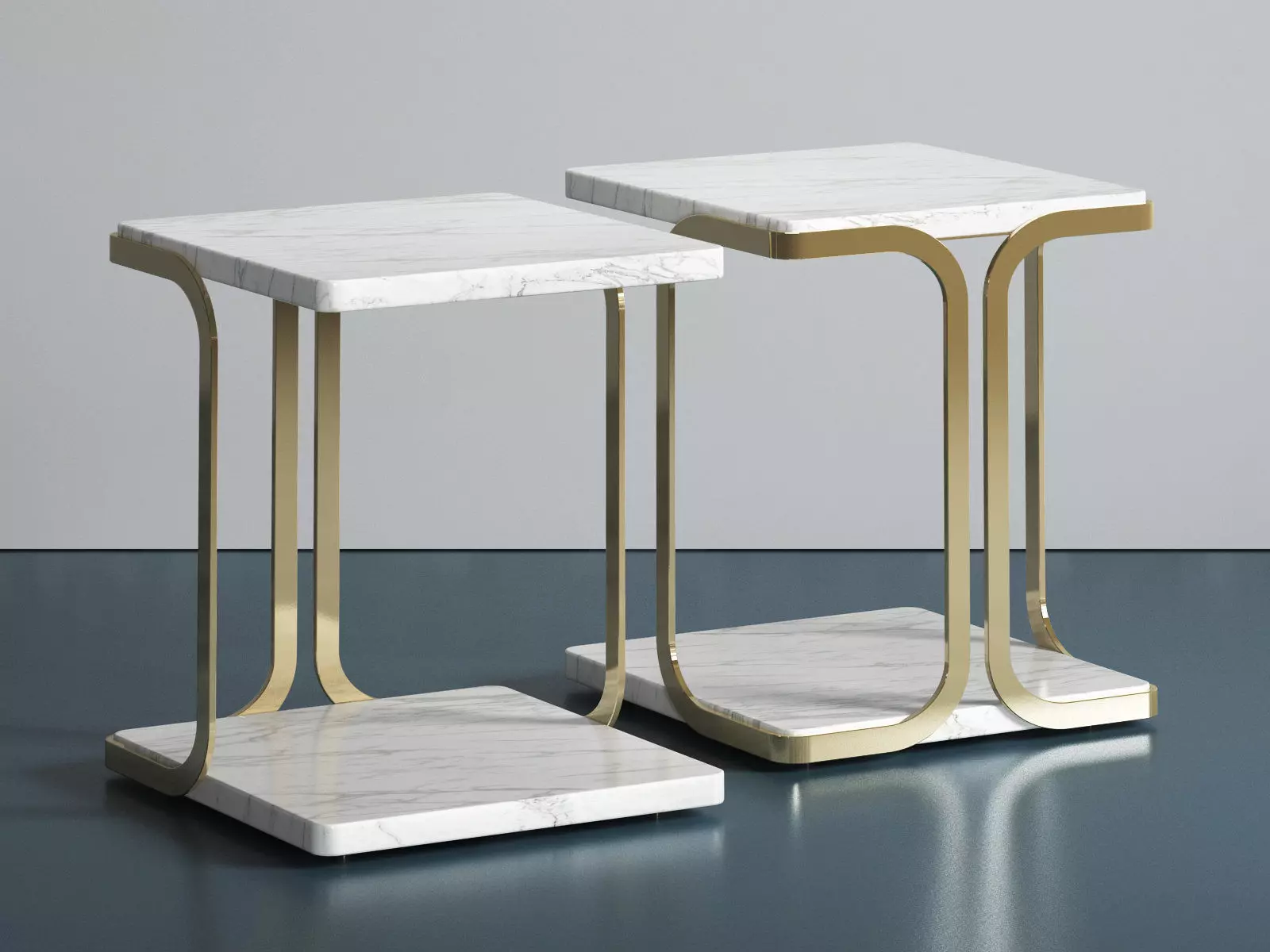 T1 Harry Side Table 3D model_1