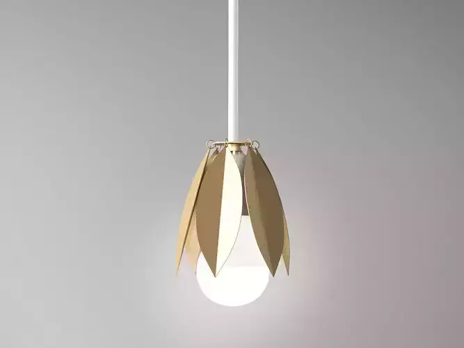 Bud Pendant Lamp 3D model