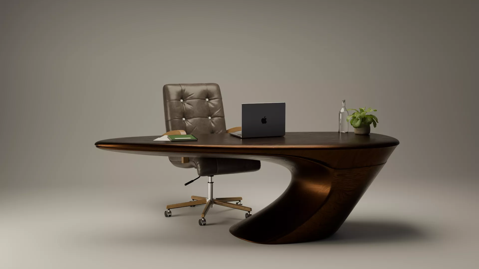 Modern Table Free low-poly 3D model