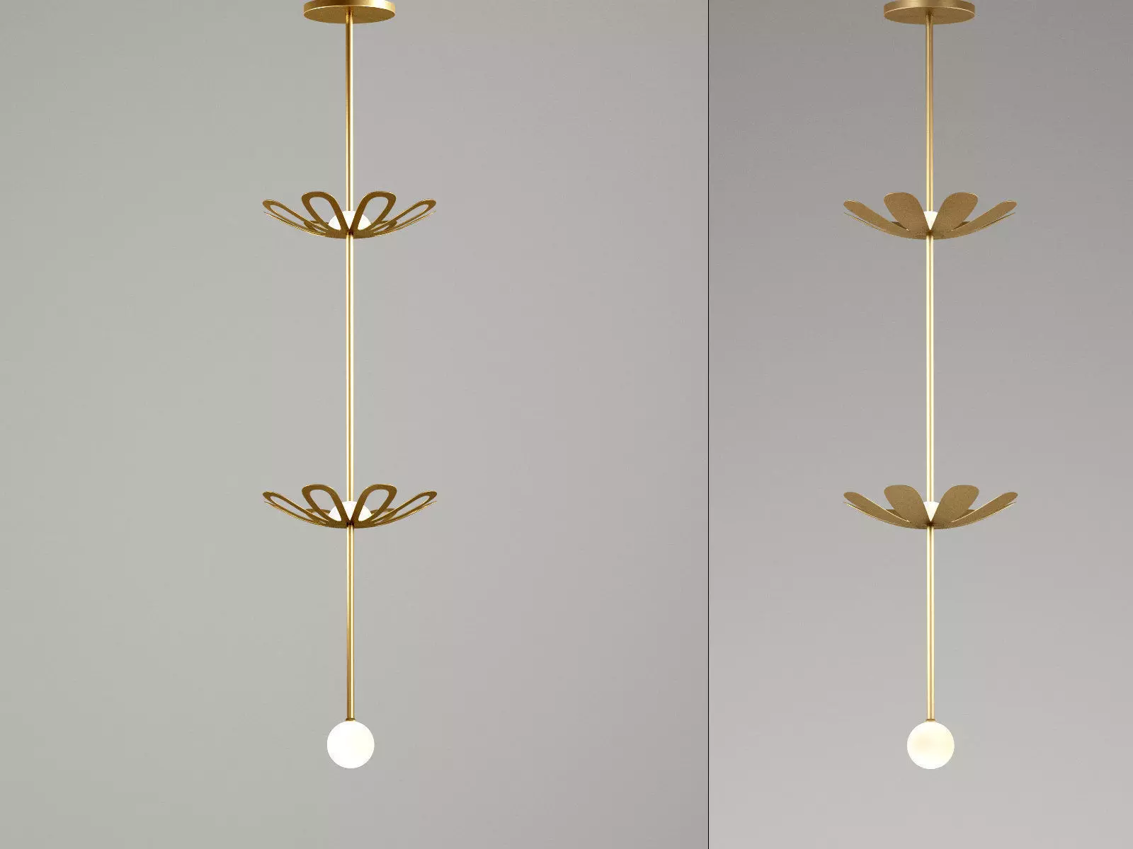Herbe Pendant Lamp 3D model_1