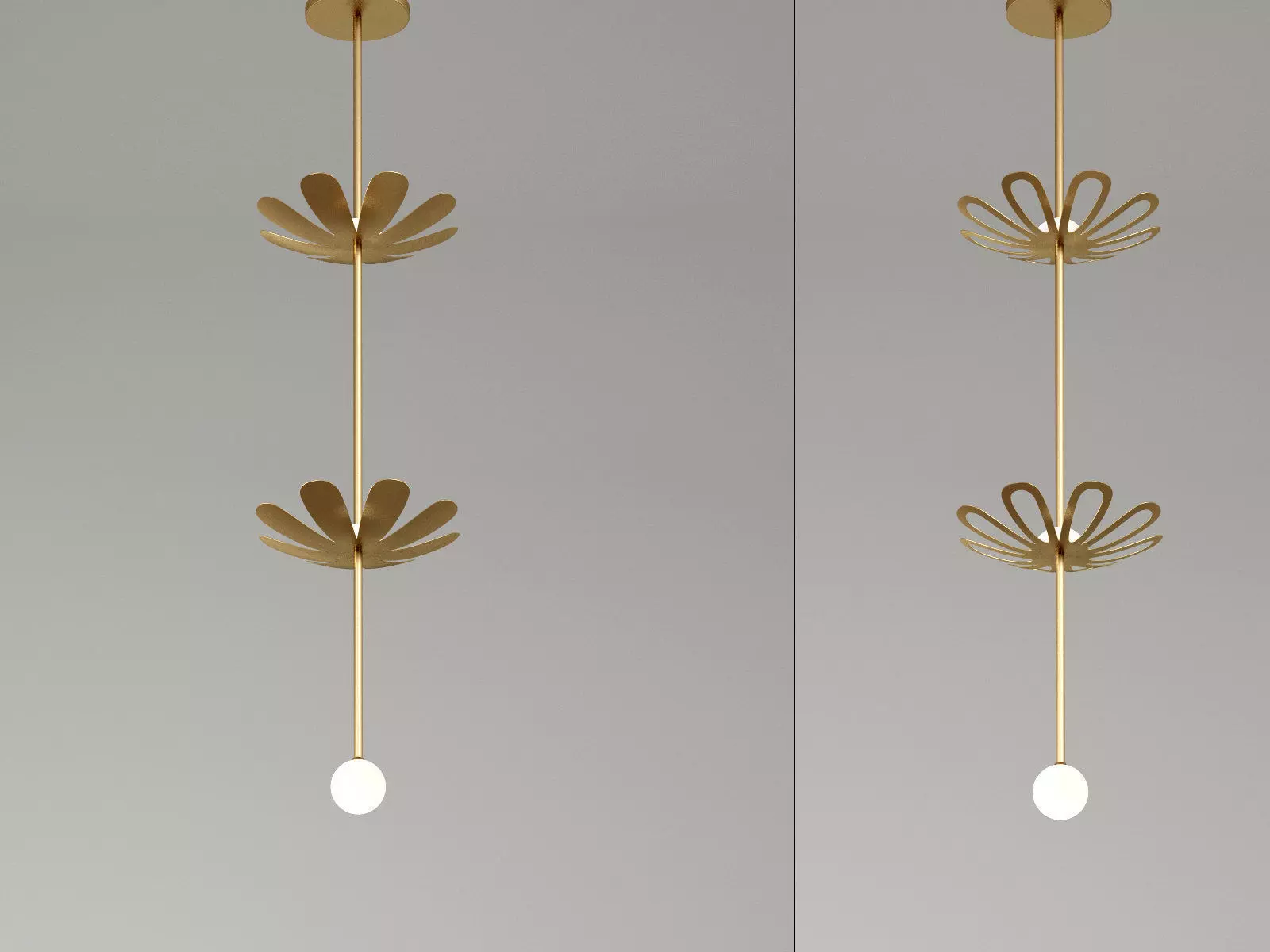 Herbe Pendant Lamp 3D model_0