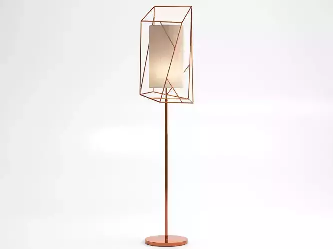 Star Floor Lamp 3D model