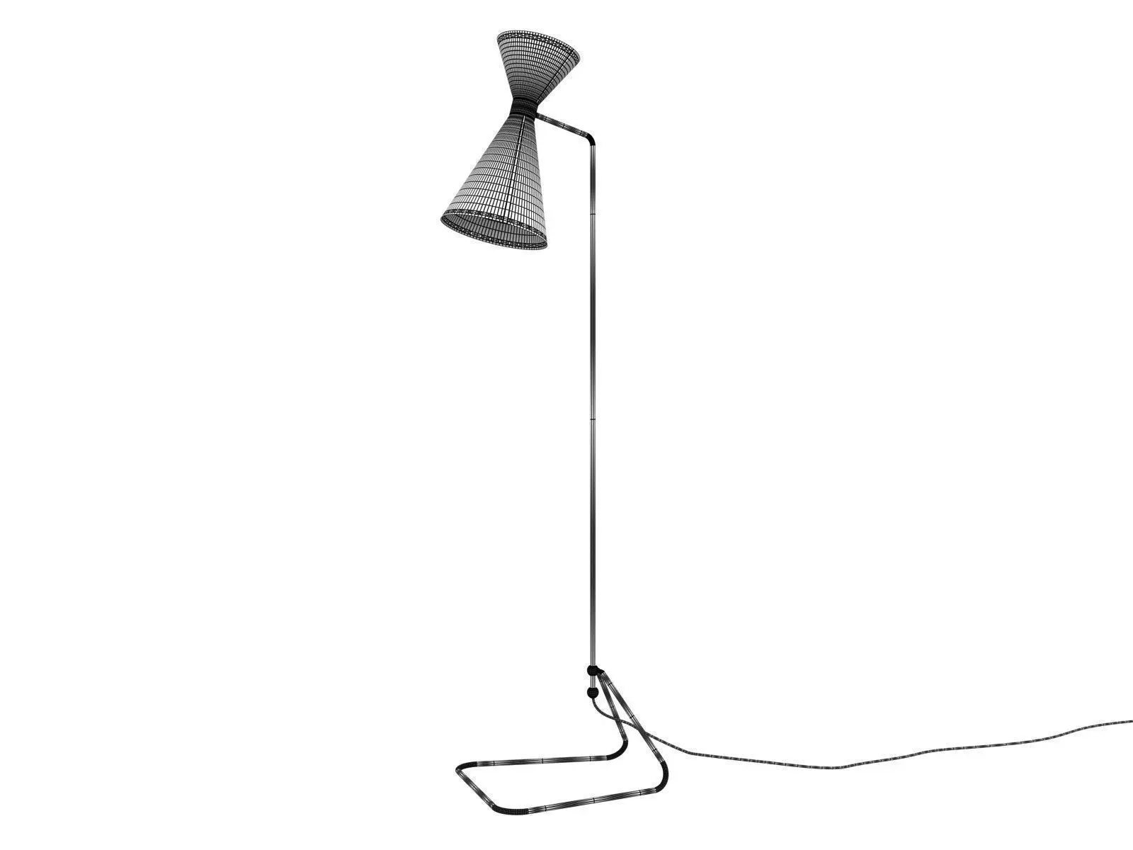 Novara Floor Lamp 3D model_2