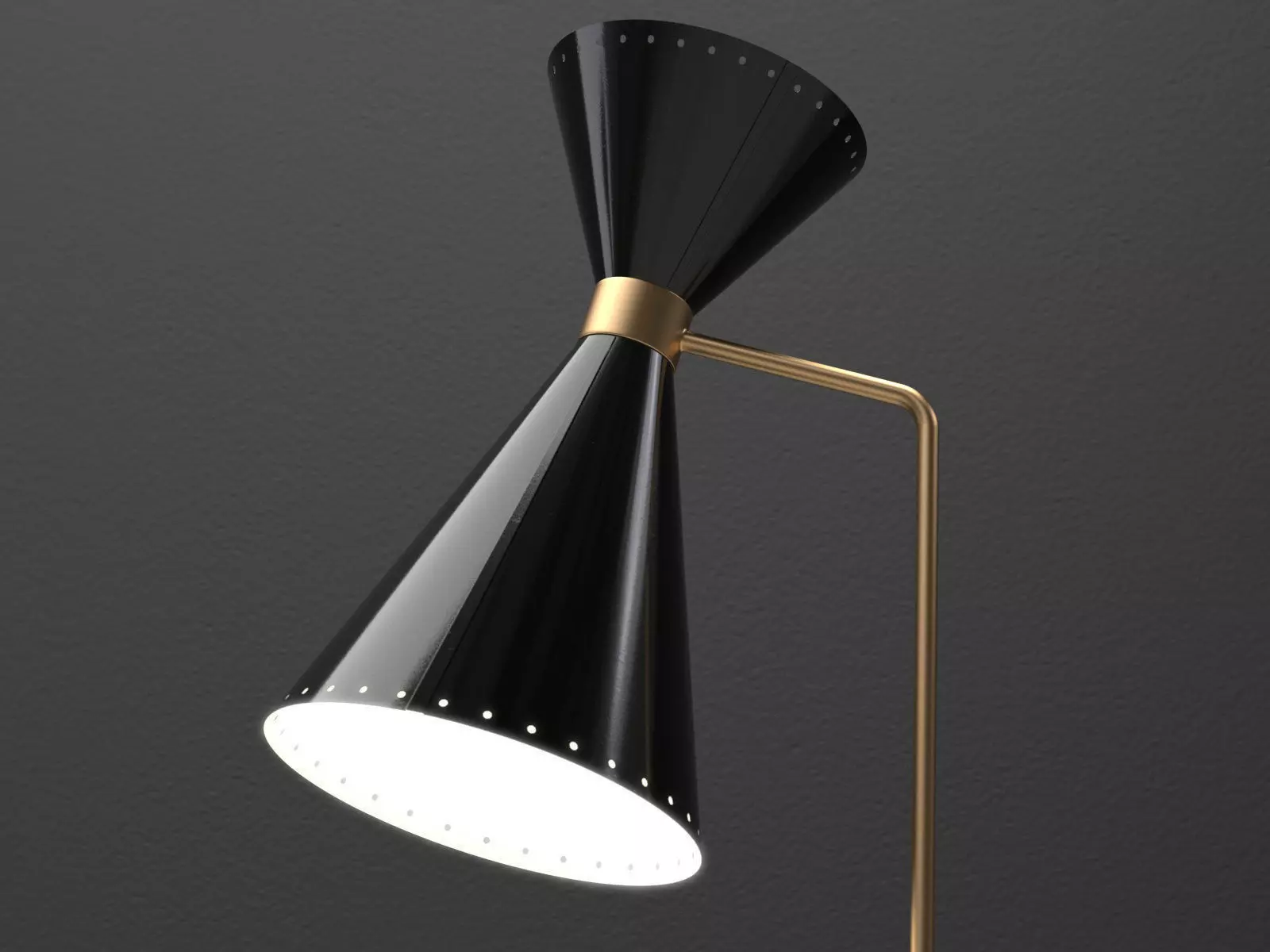 Novara Floor Lamp 3D model_1