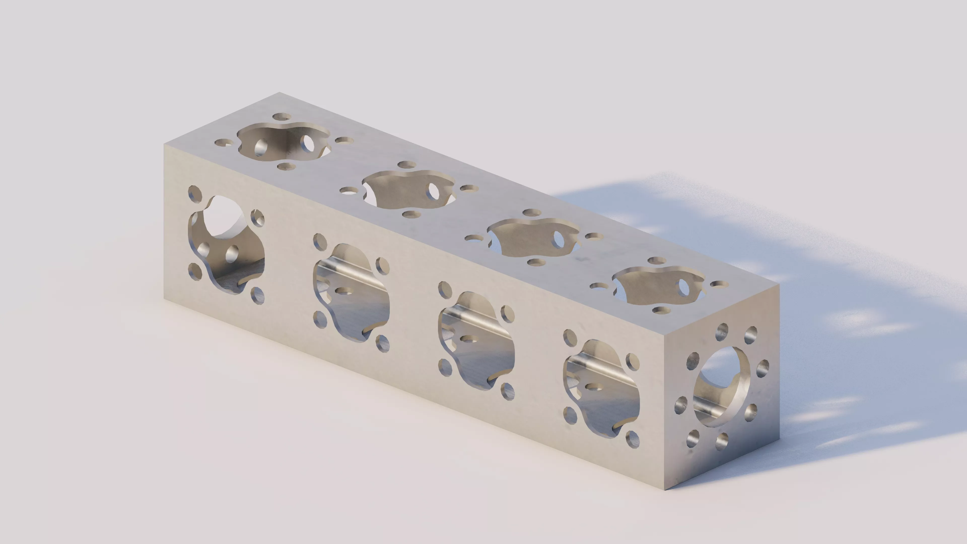ModTruss Aluminium-Poutre aluminium 3D model