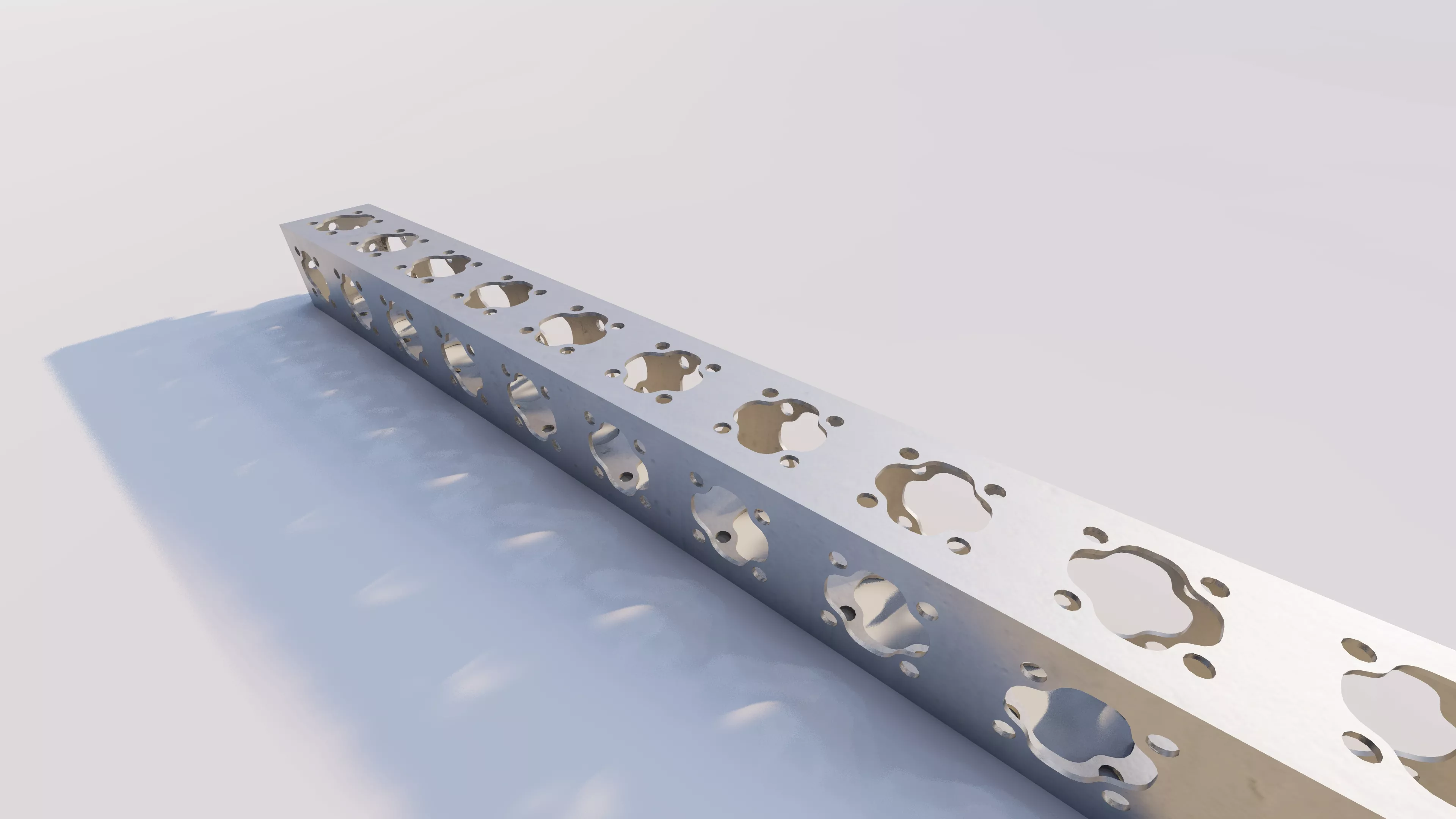 ModTruss Aluminium-Poutre aluminium 3D model