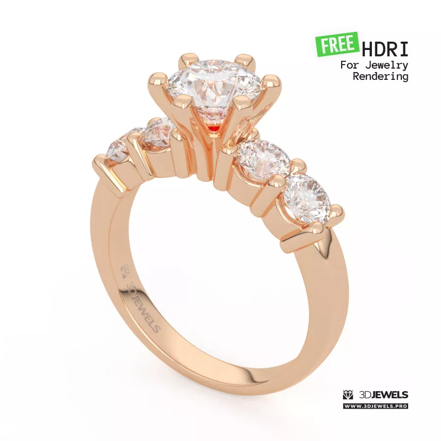Free HDRI Map For Jewelry Rendering Vol3 Free 3D model