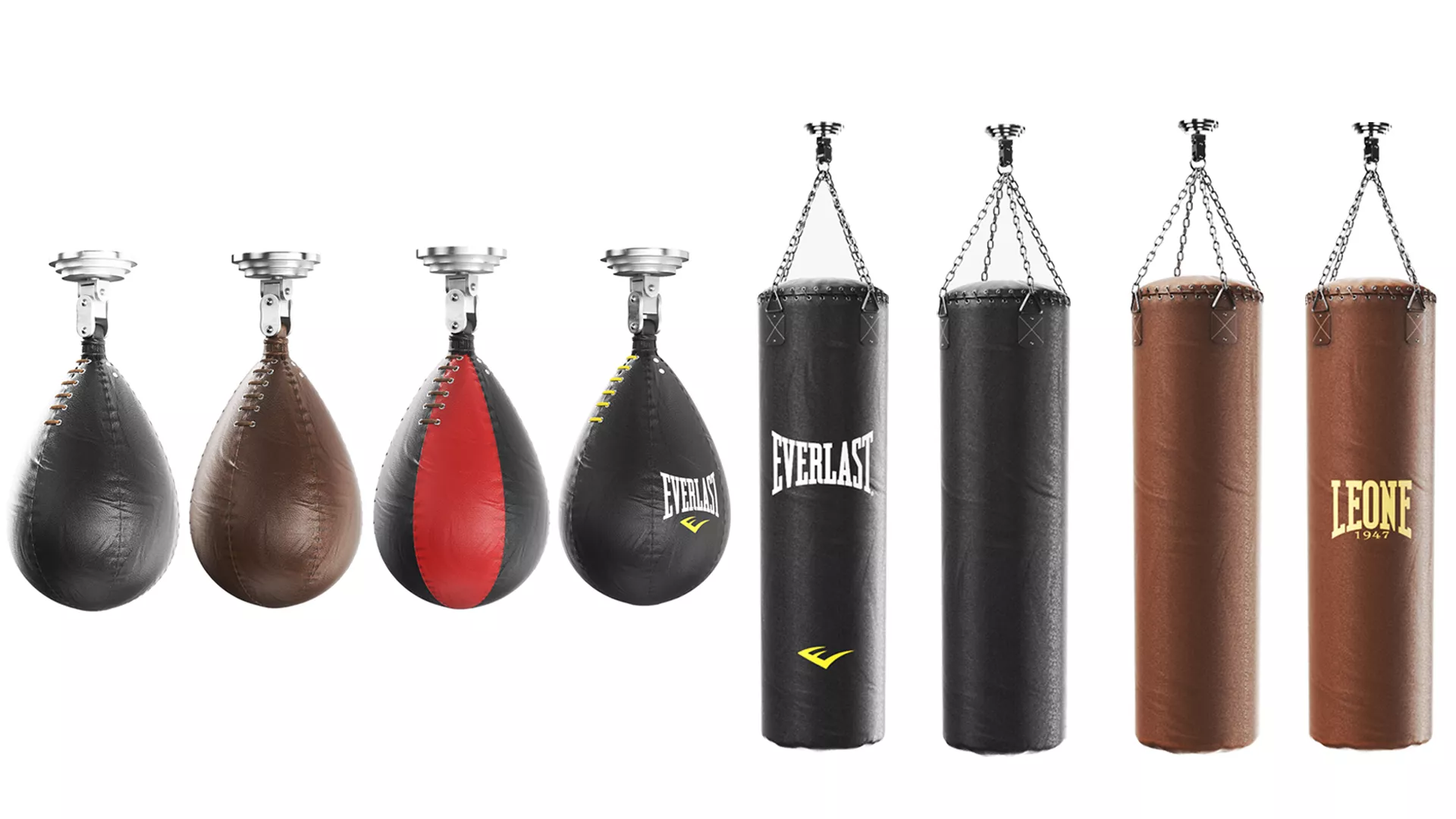 Punching Boxing Bags 3D model