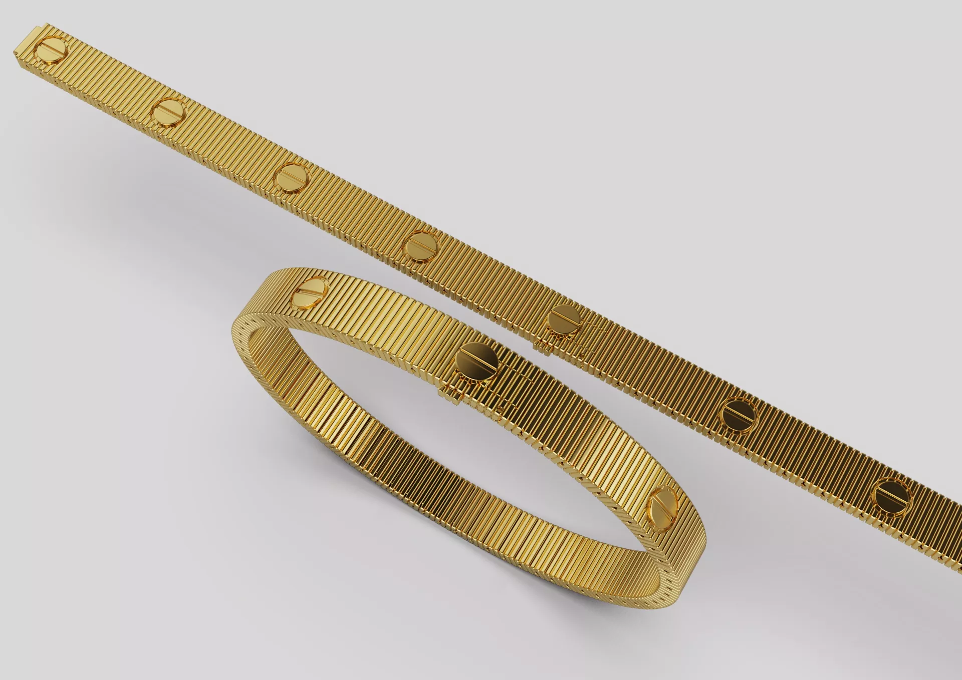 bracelet unlimited LOVE 3D De cartier N14 3D print model