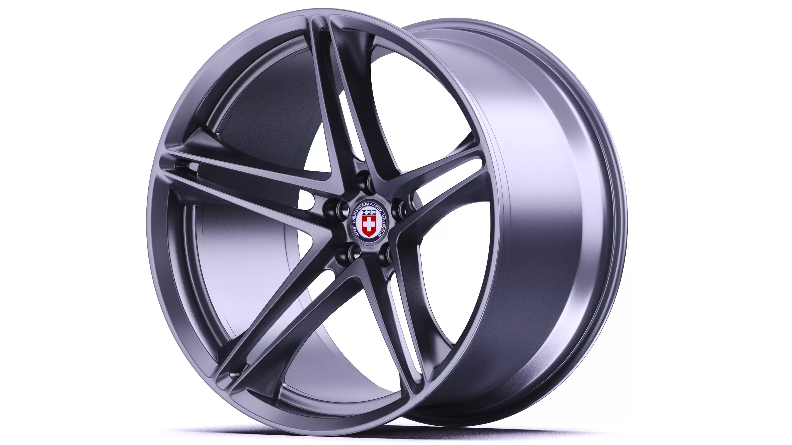 HRE P207 Monoblock Wheel Low-poly 3D model