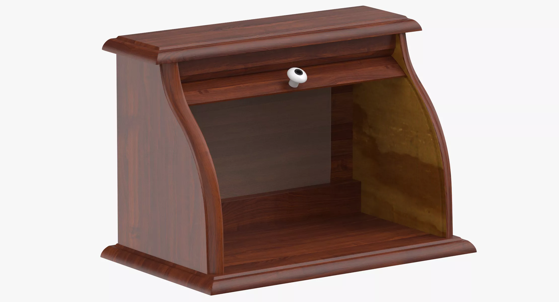 Breadbox 01 Opened 3D model