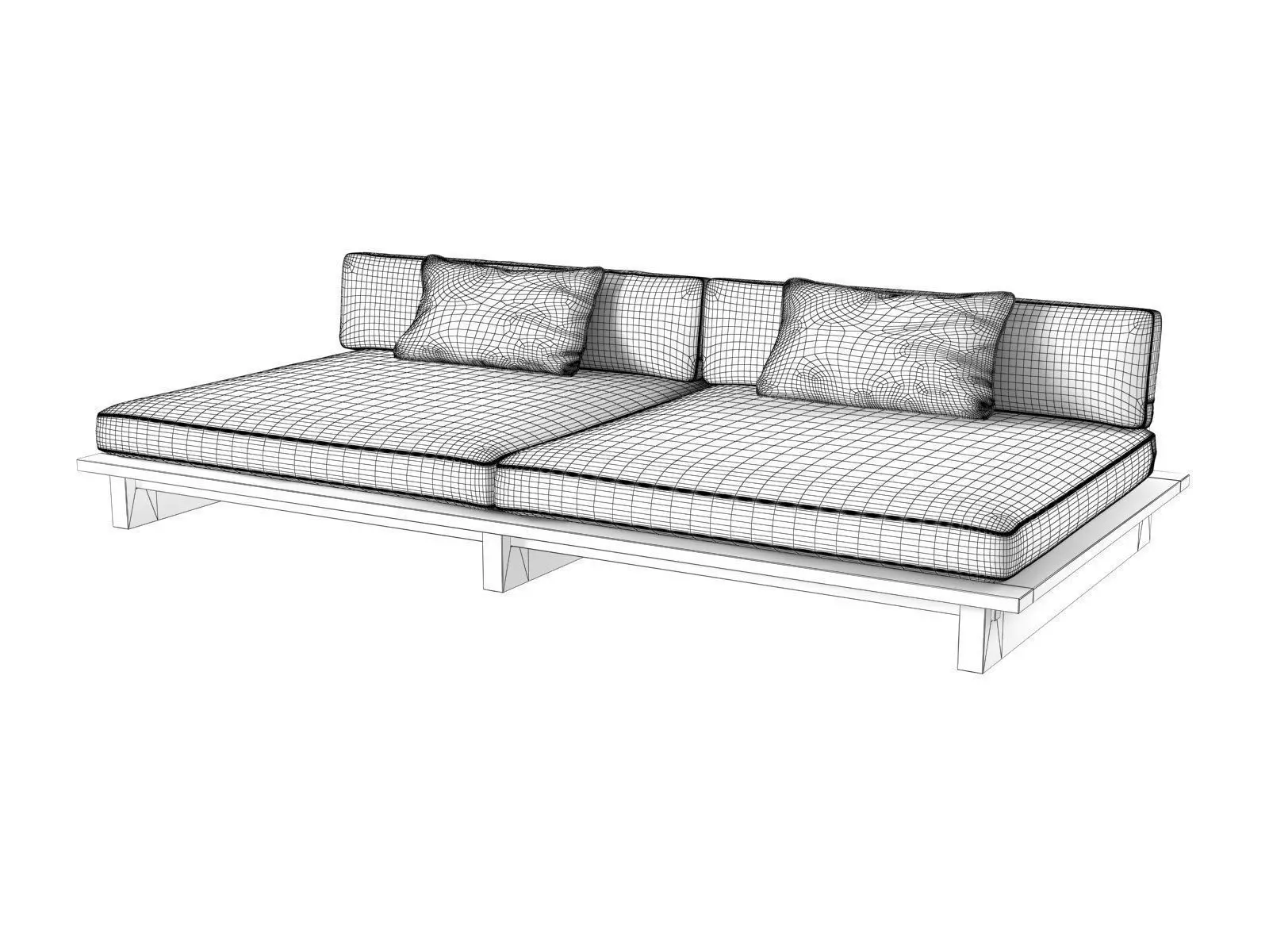 Maldives Sofa 229 3D model_3
