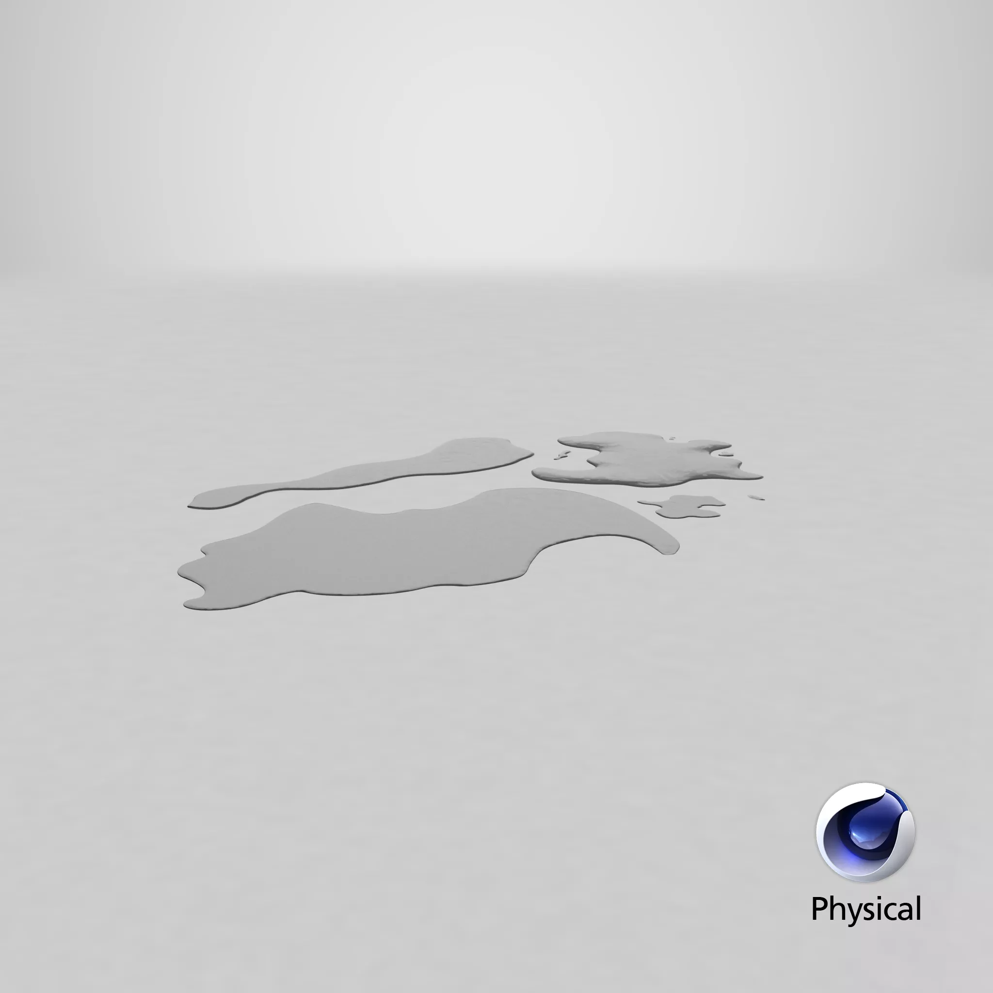 Water Puddles 03 3D model