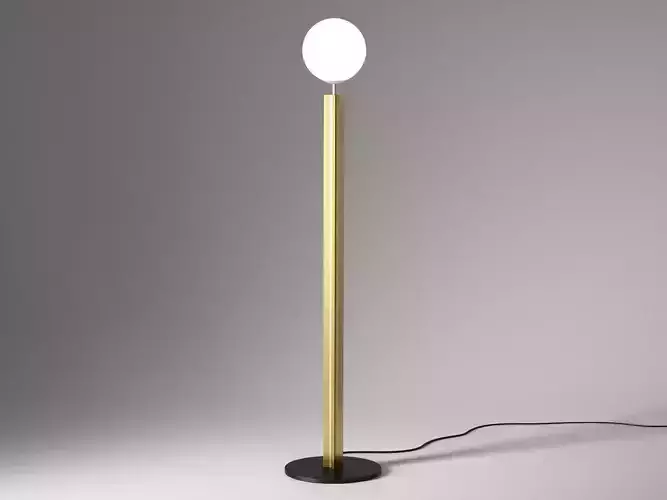 Column Floor Lamp 3D model