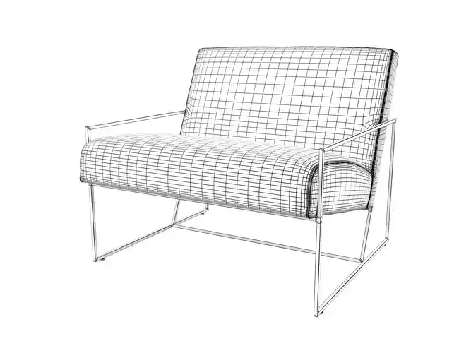 Thin Frame Lounge Chair