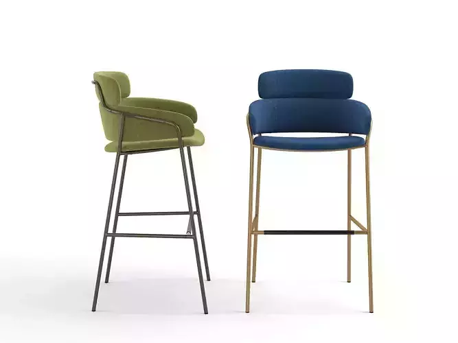 Strike Stool 3D model