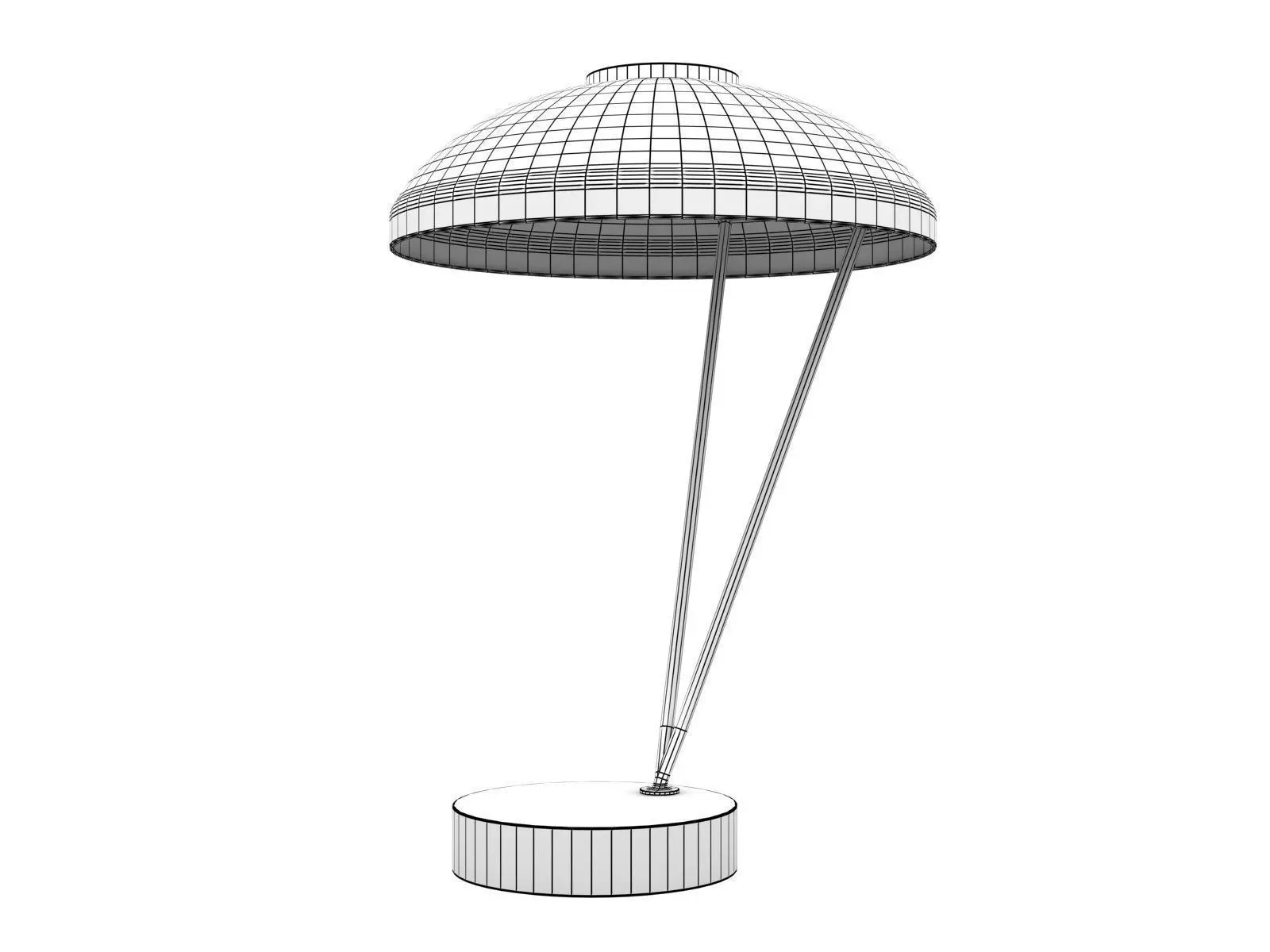 Coquette Table Lamp 3D model_4