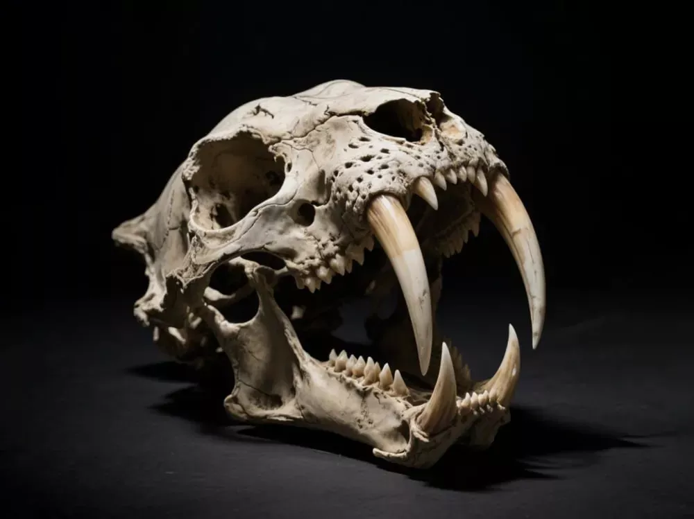 tiger skull 3D Model 3D print model