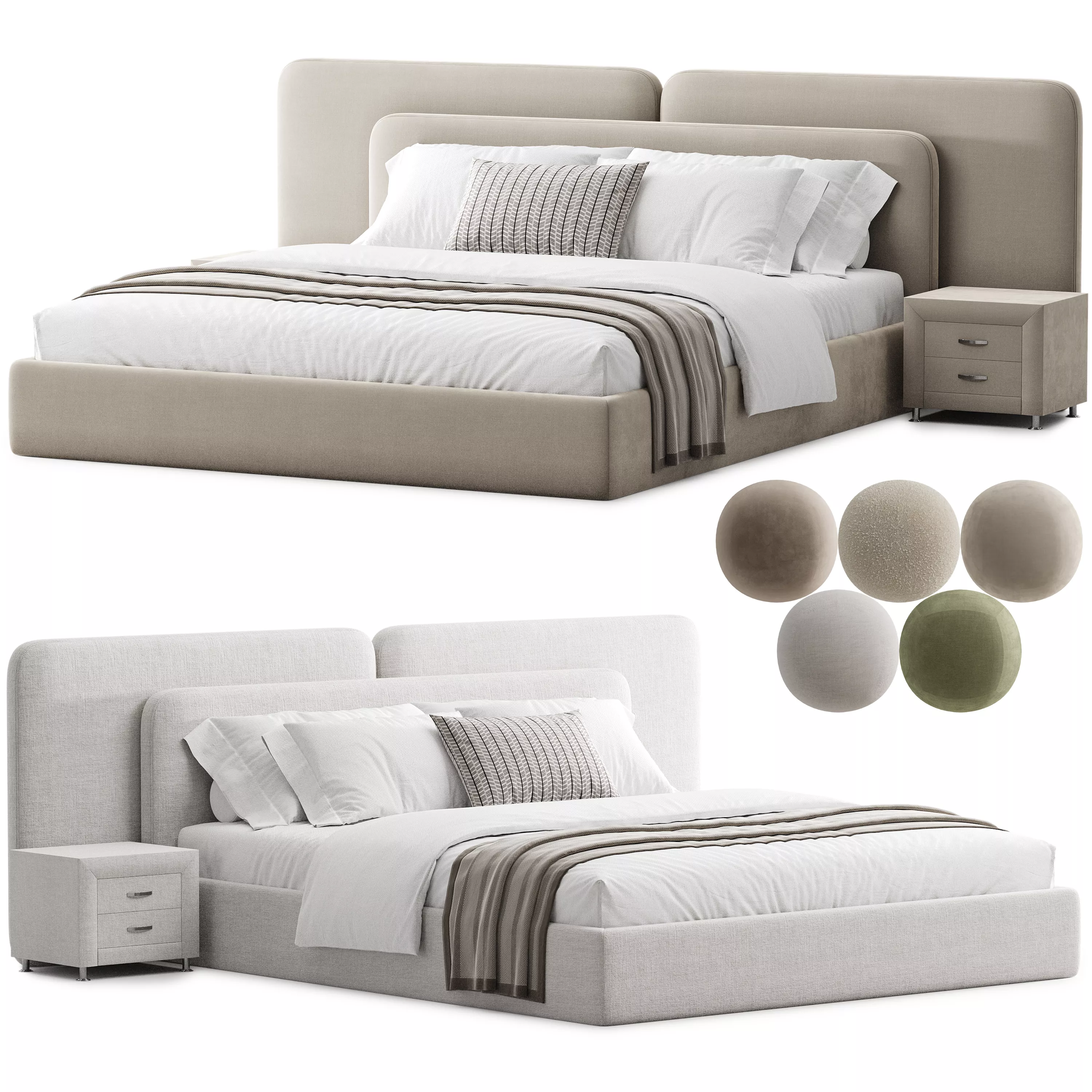 Sensorsleep Ambrera Bed 3D model