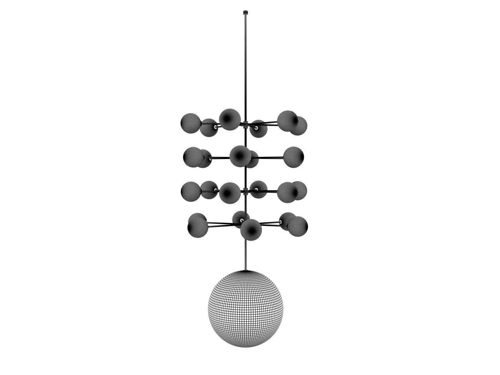 Epic 3 Pendant Lamp 3D model_5