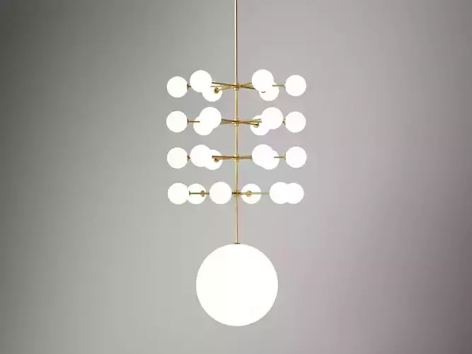 Epic 3 Pendant Lamp 3D model Epic 3 Pendant Lamp 3D model
