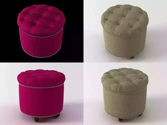 Greta Garbo Footstool