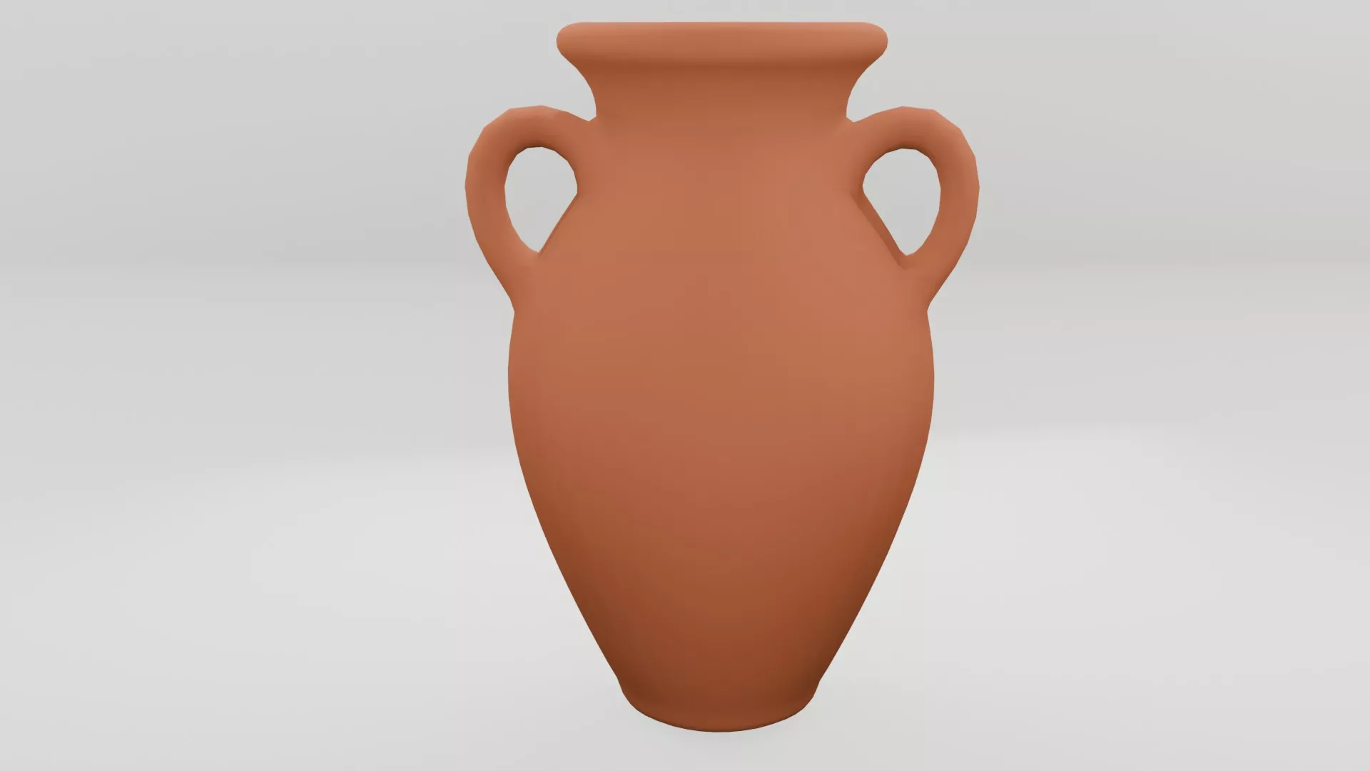 Pottery Vase Low-poly 3D model