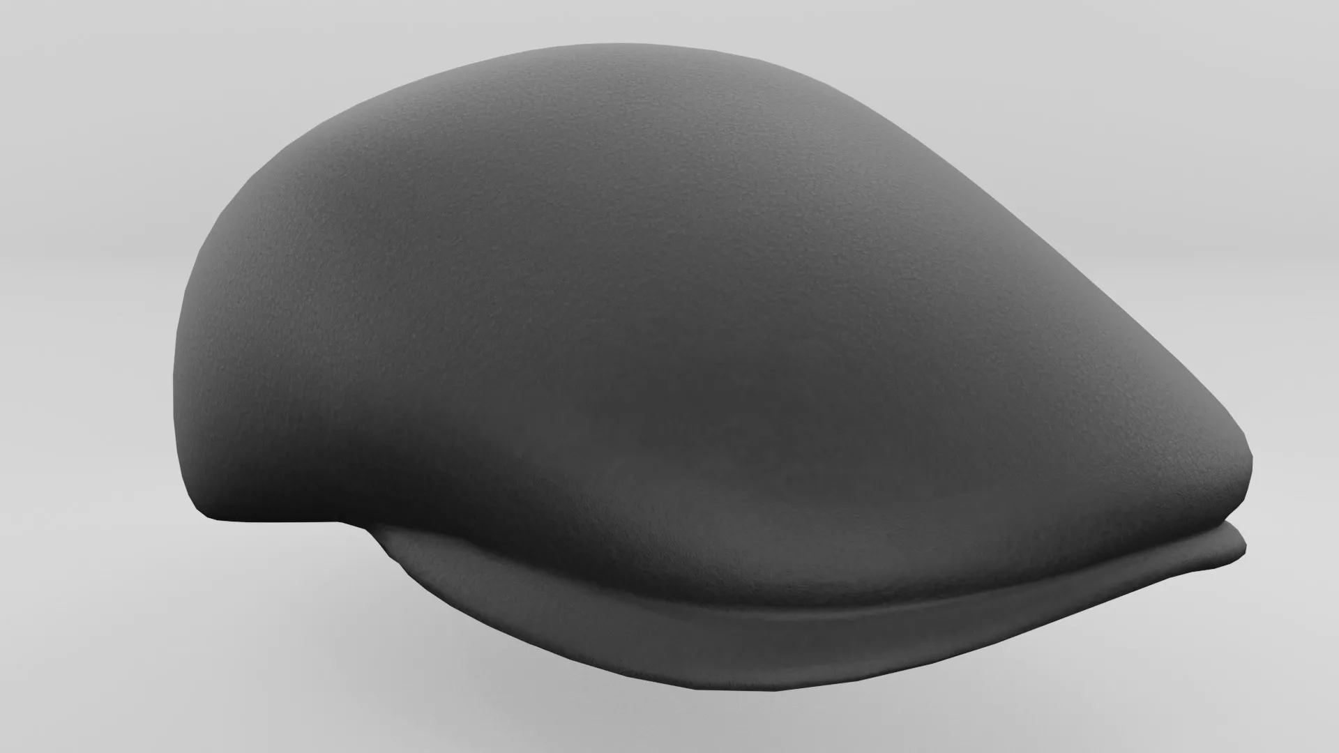 Newsboy Hat Low-poly 3D model
