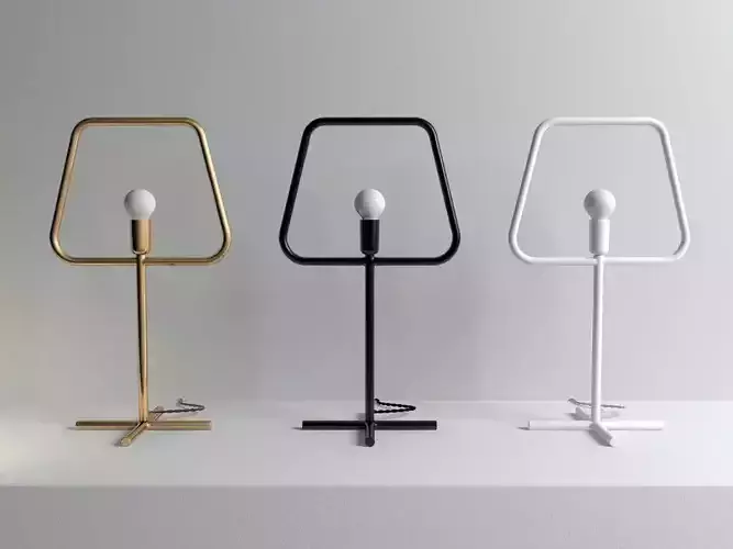 Table lamp S 3D model