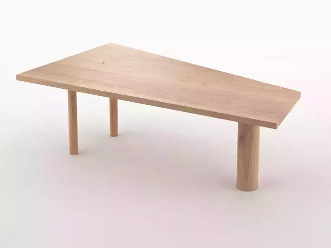Trapez table Free 3D model Trapez table Free 3D model