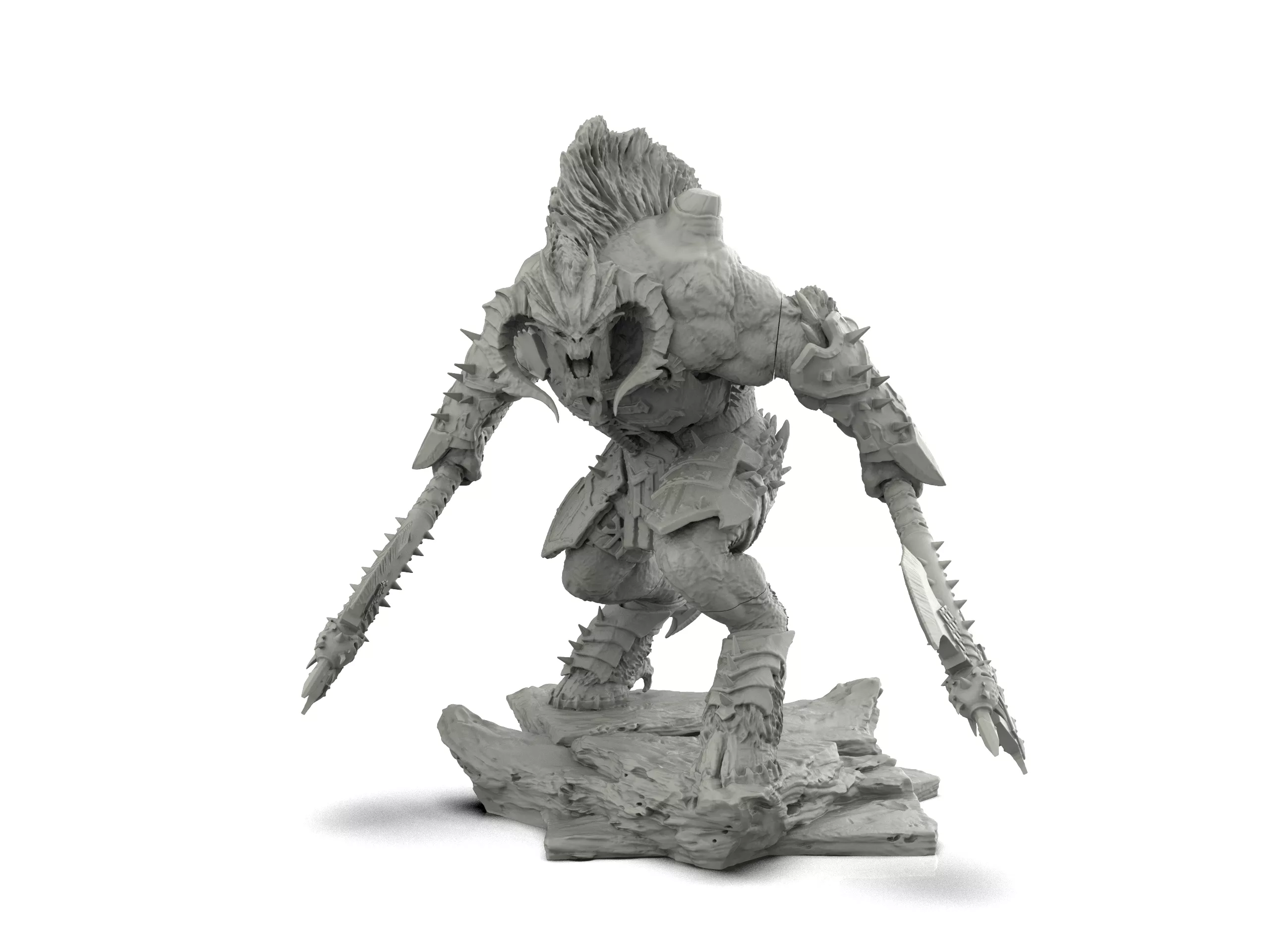 Demon King STL Demon of Hell Collection Vol 1 3D print model