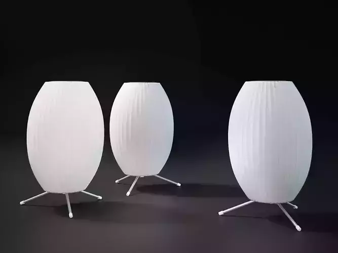 Nelson Bubble Lamp - Cigar Tripod Free 3D model