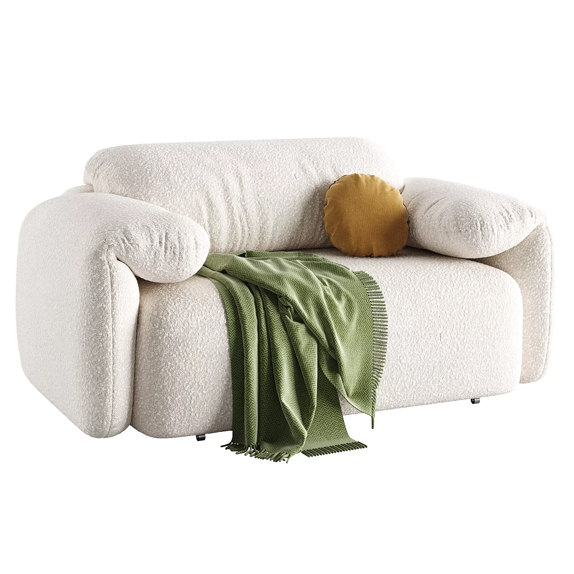 Tut Ryadom Obnimayemsya Straight Sofa 3D model