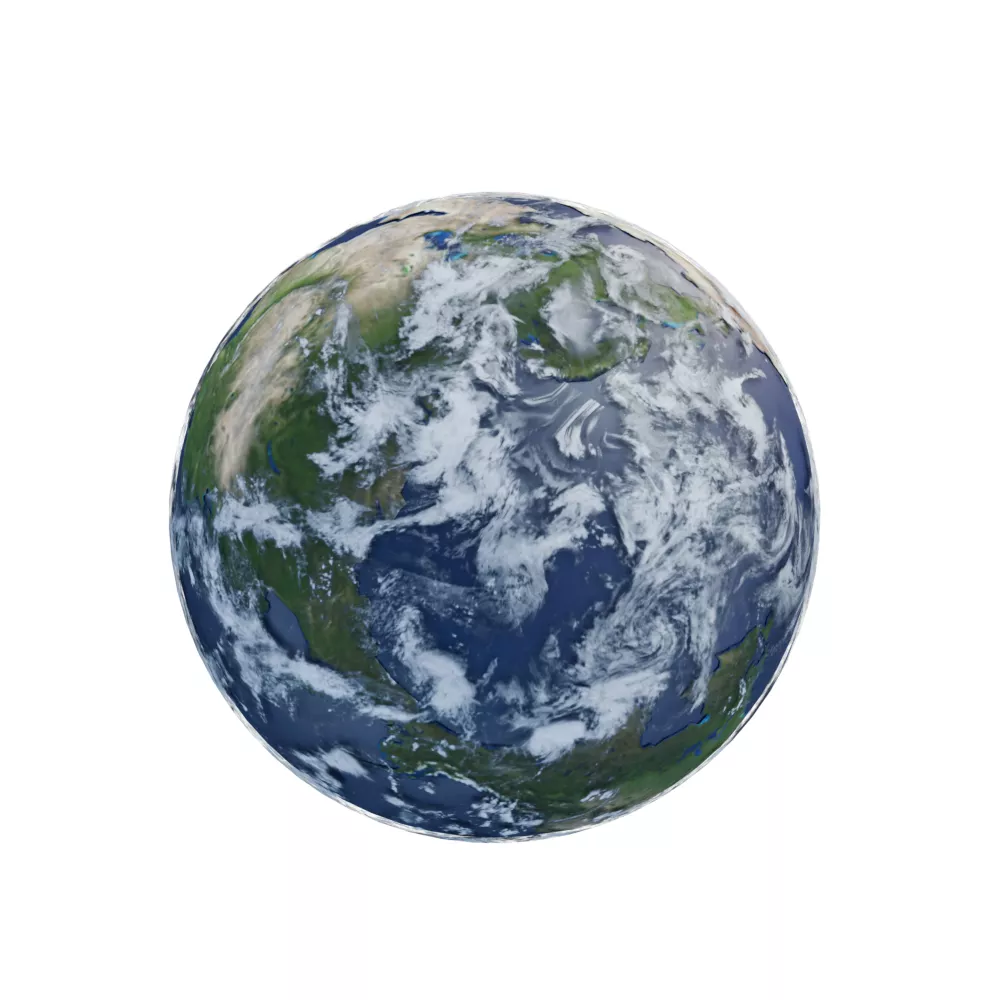 Separation of Earth species after pangea Free 3D model