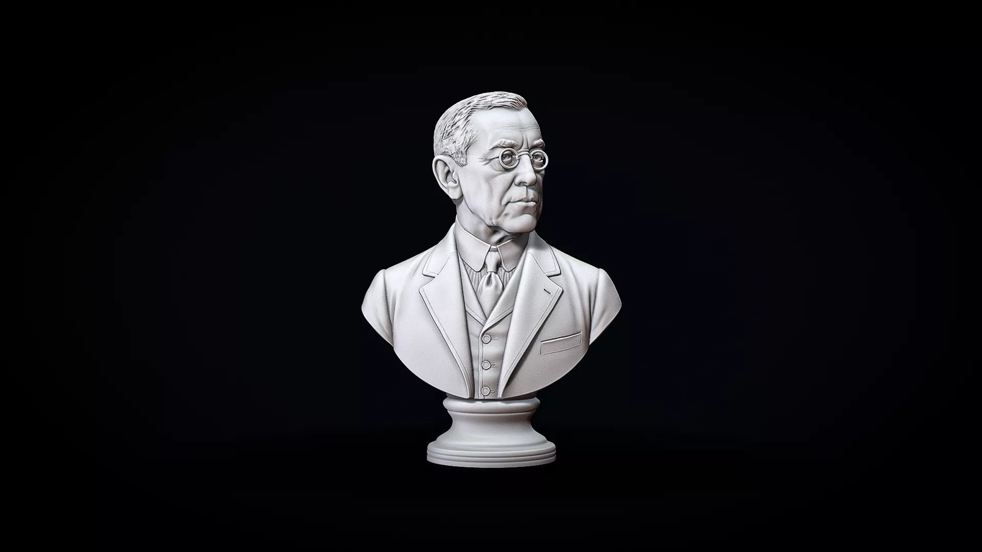 Woodrow Wilson RoZ 3D print model