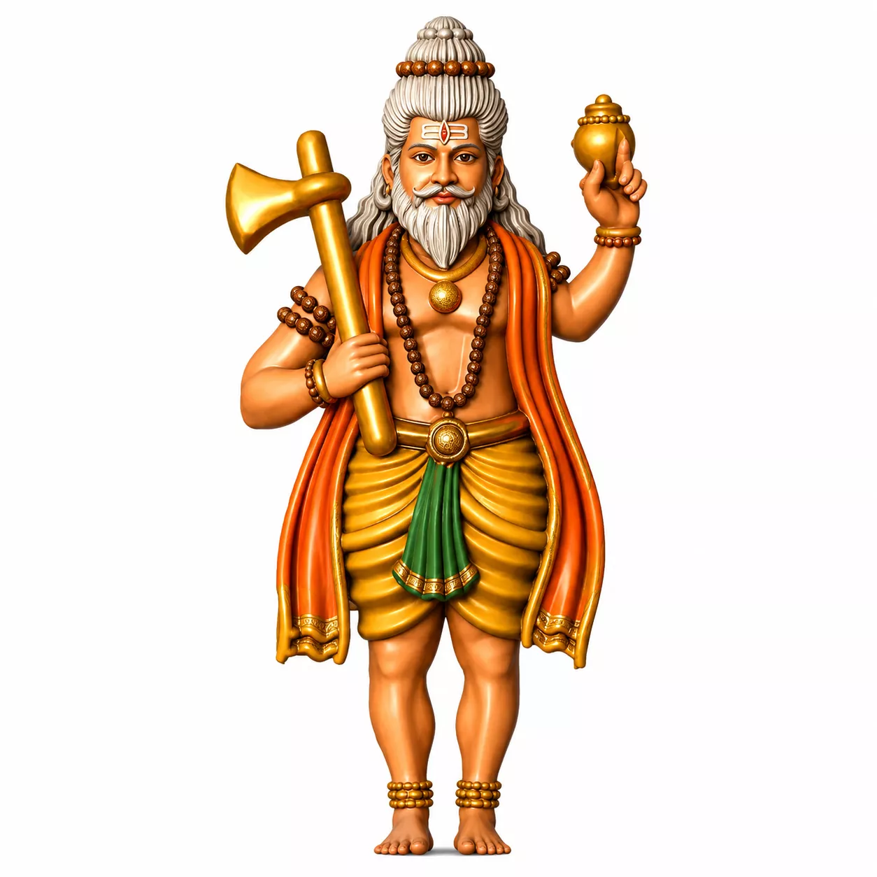 Bhagwan Parsuram Lord vishu Narayan 3D print model