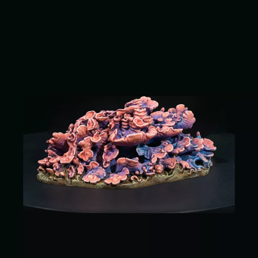 Stylized Coral Reef Accent 3D print model