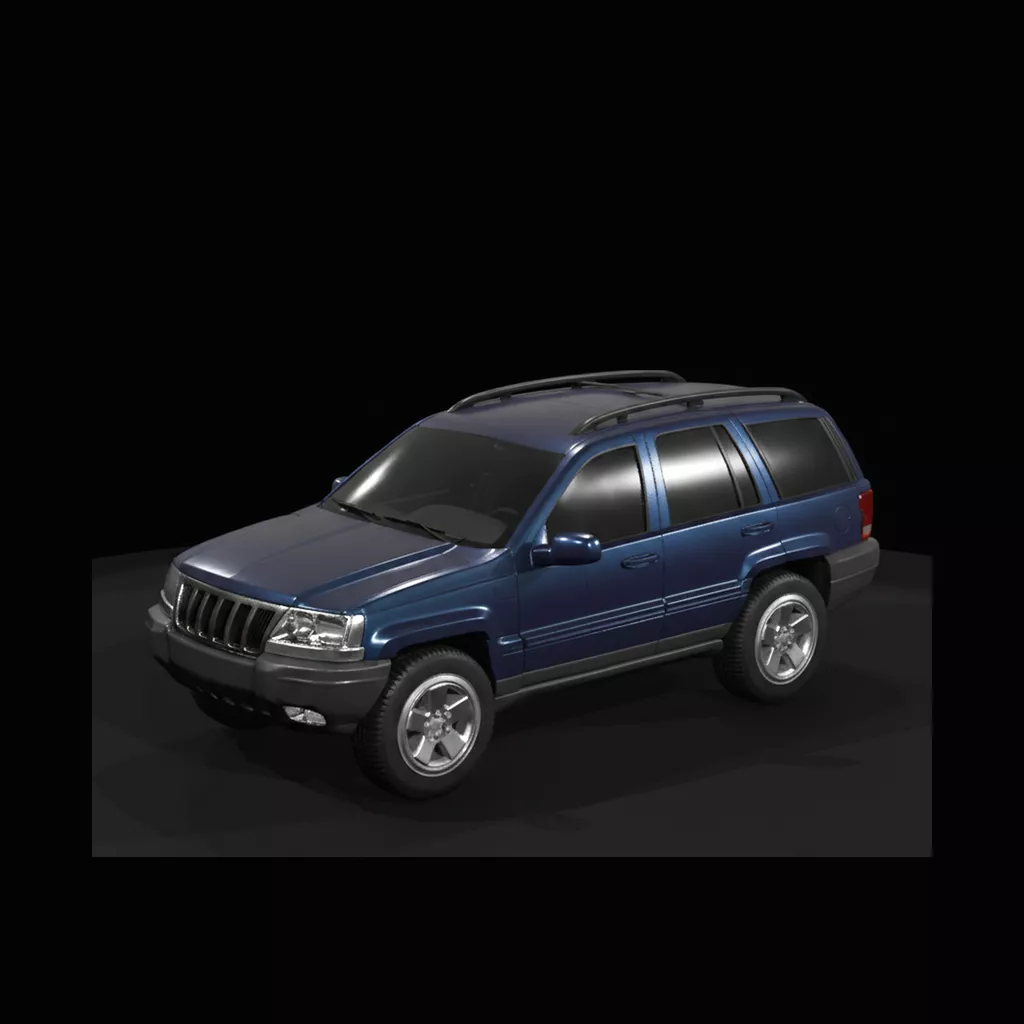 Jeep Grand Cherokee Mk2 Wj 1998 3D print model
