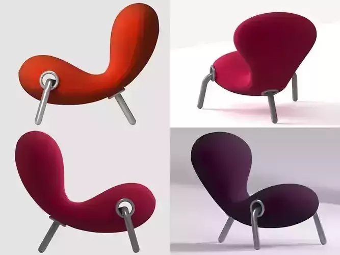 Embryo Chair Free 3D model