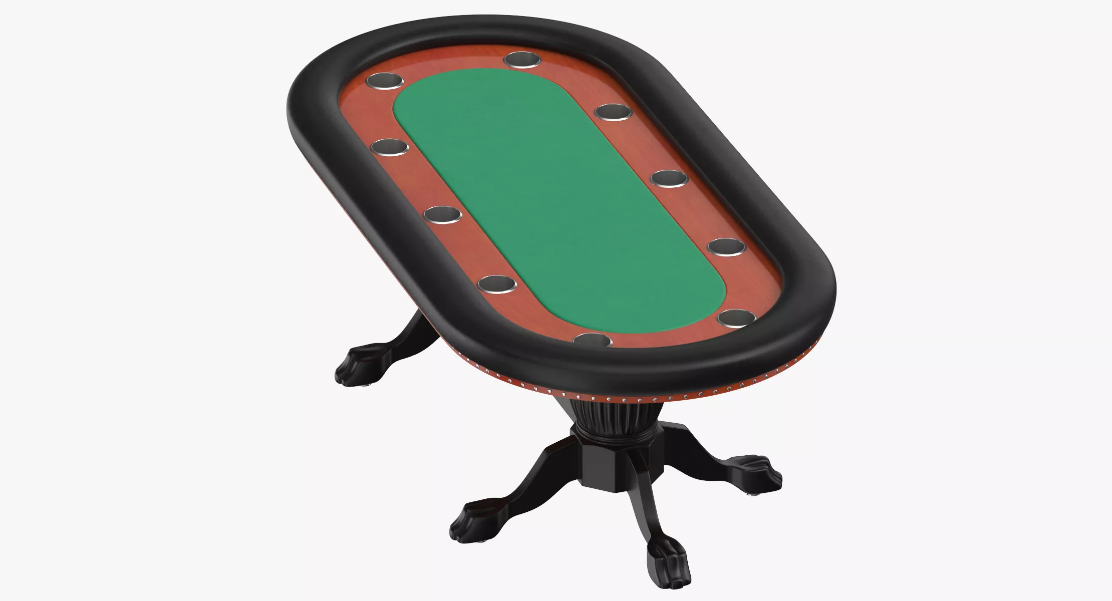 Poker Table 3D model